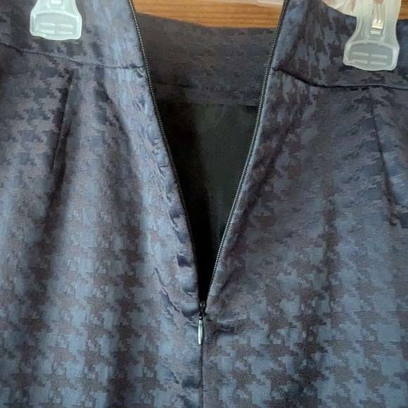 Halogen Black Pleated A-line Mini Skirt Work - Picture 7 of 8